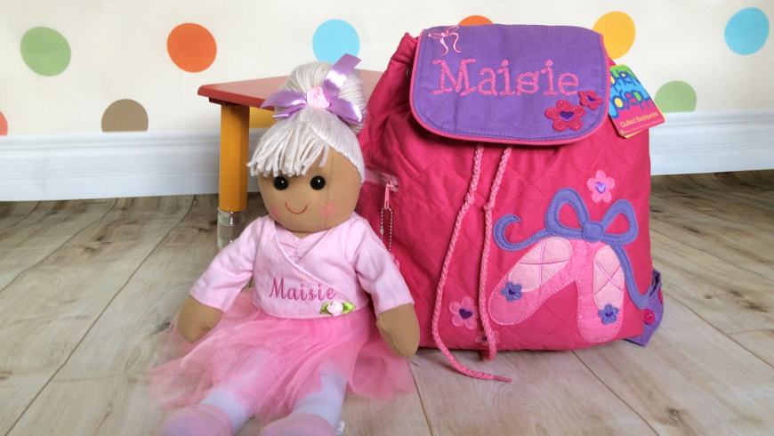 New in! – Backpacks and rag dolls